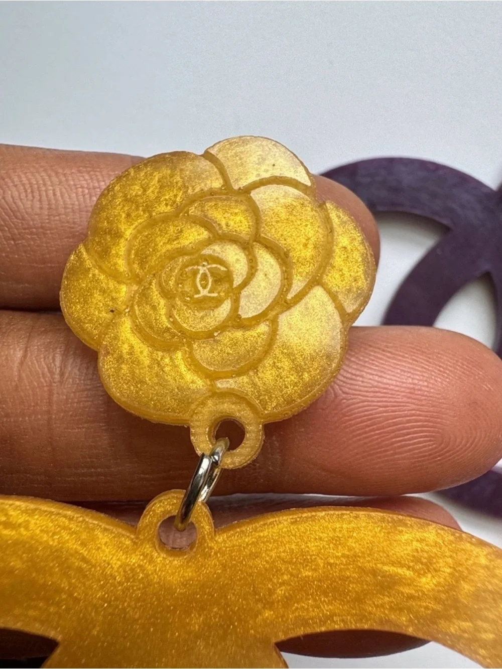 Streetwear CC Fashion Dangle Earrings - Picture 13 of 15